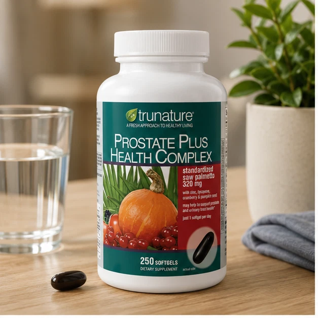 TruNature Prostate Plus Health Complex – 250 Softgels