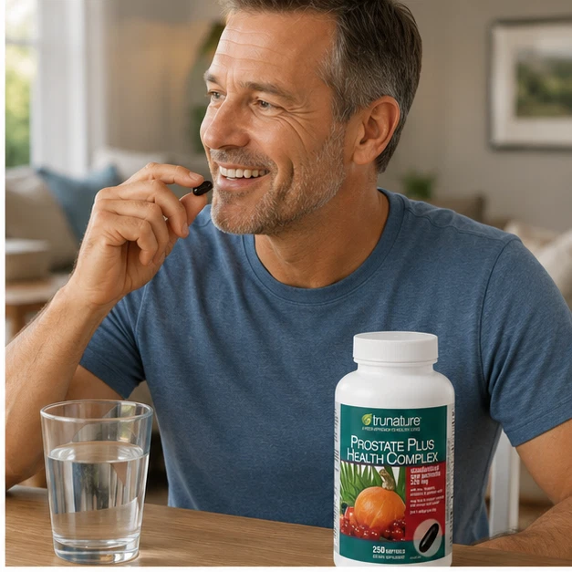 TruNature Prostate Plus Health Complex – 250 Softgels - Image 2